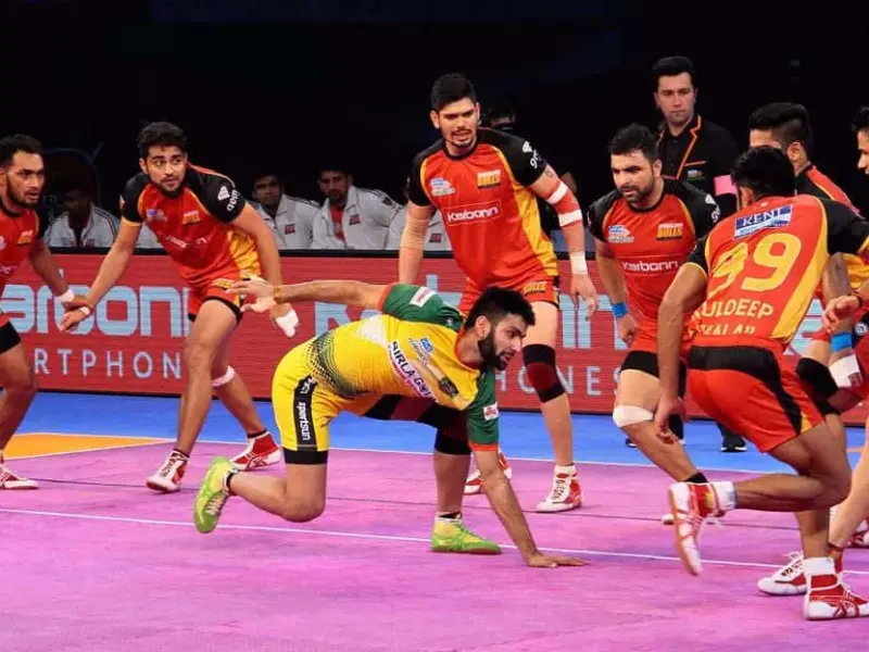 Kabaddi match betting markets and exciting moments on 3999bdt